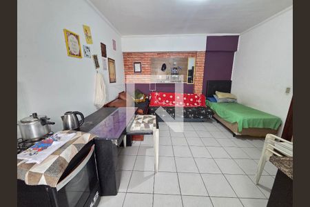 Sala de kitnet/studio para alugar com 1 quarto, 25m² em Vila Assuncao, Praia Grande