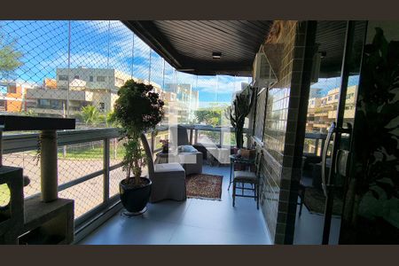 Varanda  de apartamento à venda com 2 quartos, 117m² em Recreio dos Bandeirantes, Rio de Janeiro