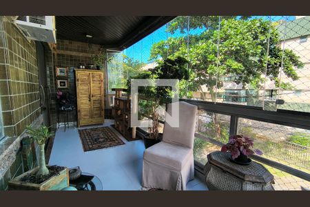 Varanda  de apartamento à venda com 2 quartos, 117m² em Recreio dos Bandeirantes, Rio de Janeiro