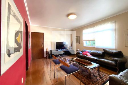 Sala de apartamento à venda com 3 quartos, 86m² em Serra, Belo Horizonte