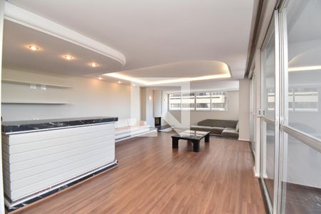 Sala de Estar de apartamento para alugar com 3 quartos, 270m² em Batel, Curitiba