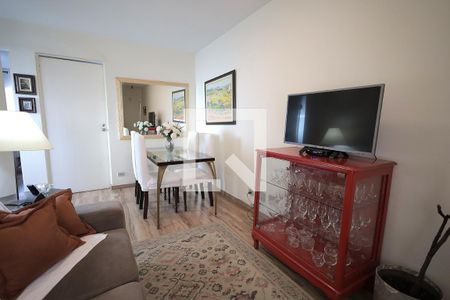 Sala de apartamento à venda com 2 quartos, 62m² em Vila Floresta, Santo André