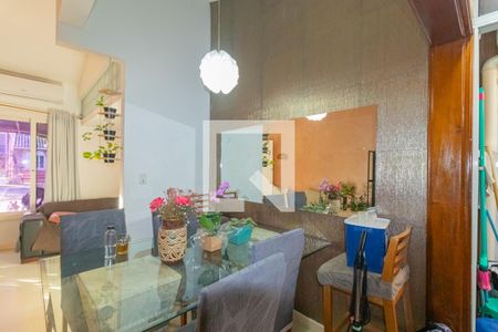 Sala/Sala de Jantar de casa de condomínio à venda com 3 quartos, 96m² em Rio Branco, Canoas
