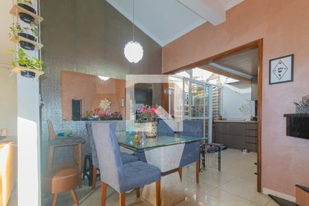 Sala de Jantar de casa de condomínio à venda com 3 quartos, 96m² em Rio Branco, Canoas