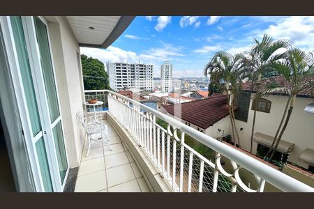 Varanda da Sala de apartamento à venda com 3 quartos, 140m² em Vila Milton, Guarulhos