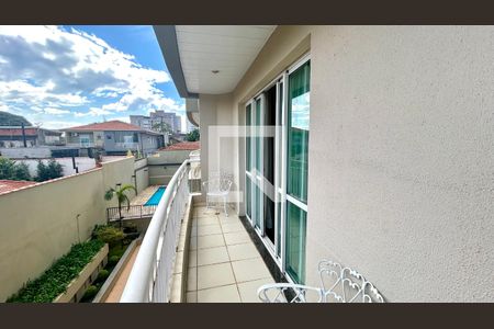 Varanda da Sala de apartamento à venda com 3 quartos, 140m² em Vila Milton, Guarulhos