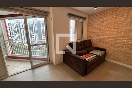 Sala - Sala de Jantar  de apartamento para alugar com 1 quarto, 53m² em Parque das Nações, Santo André