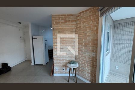 Sala - Sala de Jantar  de apartamento para alugar com 1 quarto, 53m² em Parque das Nações, Santo André