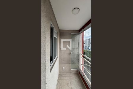 Sala - Sala de Jantar Varanda de apartamento para alugar com 1 quarto, 53m² em Parque das Nações, Santo André