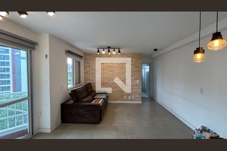 Sala - Sala de Jantar  de apartamento para alugar com 1 quarto, 53m² em Parque das Nações, Santo André