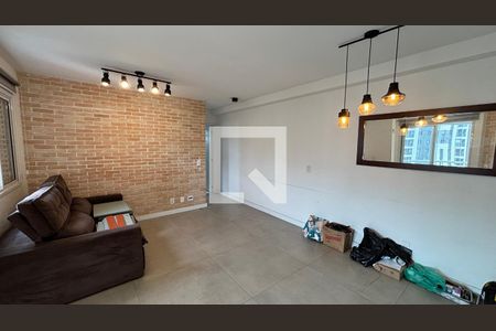 Sala - Sala de Jantar  de apartamento para alugar com 1 quarto, 53m² em Parque das Nações, Santo André