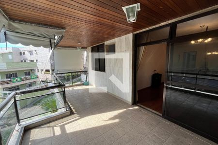 Varanda de apartamento à venda com 3 quartos, 140m² em Jardim Carioca, Rio de Janeiro