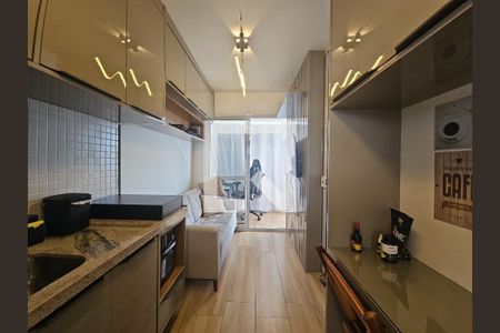 Sala/Cozinha de apartamento para alugar com 1 quarto, 45m² em Amaralina, Salvador