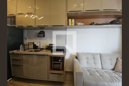 Sala/Cozinha de apartamento para alugar com 1 quarto, 45m² em Amaralina, Salvador