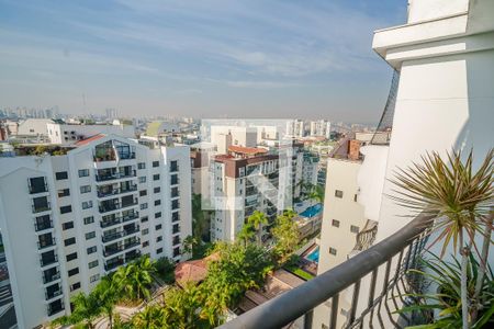 Varanda da Sala de apartamento à venda com 4 quartos, 225m² em Cidade São Francisco, São Paulo