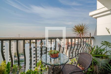 Varanda da Sala de apartamento à venda com 4 quartos, 225m² em Cidade São Francisco, São Paulo
