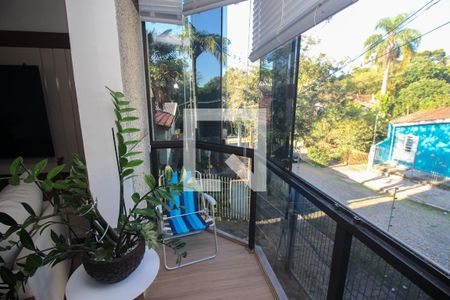 Sacada da Sala de apartamento à venda com 2 quartos, 100m² em Nonoai, Porto Alegre
