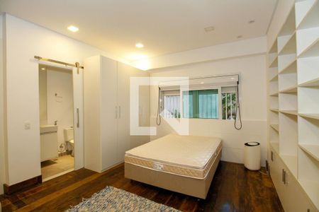 Ambientes Integrados (Sala de Estar, Jantar, Quarto e Cozinha) de apartamento para alugar com 1 quarto, 53m² em Jardim Paulista, São Paulo
