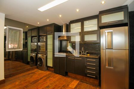 Ambientes Integrados (Sala de Estar, Jantar, Quarto e Cozinha) de apartamento para alugar com 1 quarto, 53m² em Jardim Paulista, São Paulo