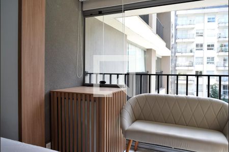 Estúdio - varanda de kitnet/studio para alugar com 1 quarto, 29m² em Sumarezinho, São Paulo