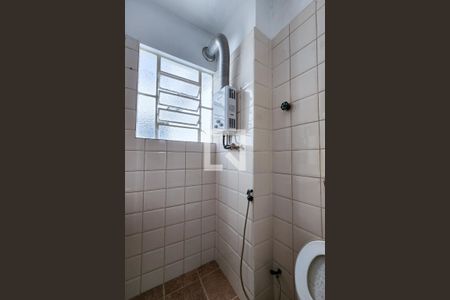 Banheiro  de apartamento para alugar com 1 quarto, 33m² em Rio Comprido, Rio de Janeiro