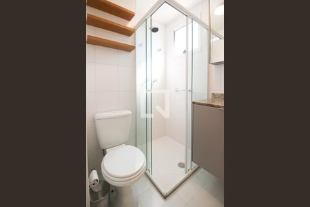 Banheiro de kitnet/studio para alugar com 1 quarto, 30m² em Vila Olímpia, São Paulo