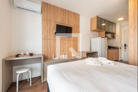 Sala/Quarto de apartamento para alugar com 1 quarto, 26m² em Vila Olímpia, São Paulo