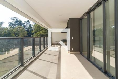 Varanda da Sala de apartamento à venda com 3 quartos, 196m² em Várzea de Baixo, São Paulo