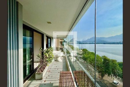 Varanda da sala de apartamento à venda com 2 quartos, 100m² em Ipanema, Rio de Janeiro