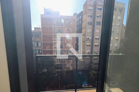Vista da Sala de apartamento à venda com 1 quarto, 46m² em Cidade Baixa, Porto Alegre