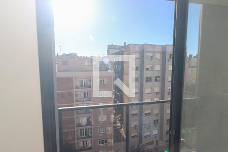 Vista da Sala de apartamento à venda com 1 quarto, 46m² em Cidade Baixa, Porto Alegre