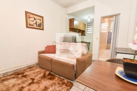 Sala de apartamento para alugar com 1 quarto, 39m² em Liberdade, São Paulo