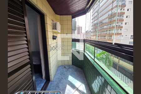 Varanda de apartamento para alugar com 1 quarto, 40m² em Vila Tupi, Praia Grande