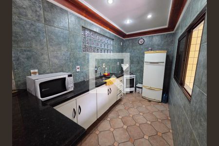 Área comum - Salão de festas de apartamento para alugar com 1 quarto, 40m² em Vila Tupi, Praia Grande