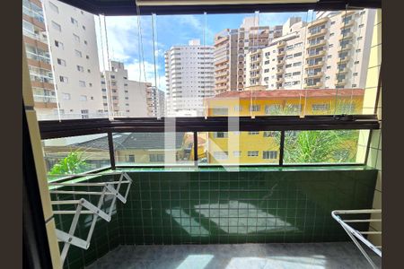 Varanda de apartamento para alugar com 1 quarto, 40m² em Vila Tupi, Praia Grande
