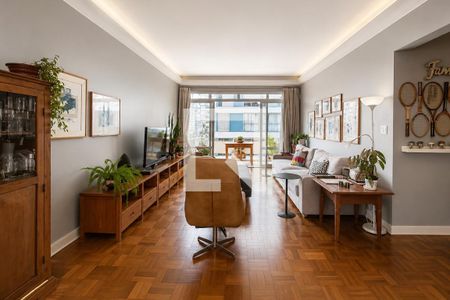 Sala de apartamento para alugar com 3 quartos, 160m² em Bela Vista, São Paulo