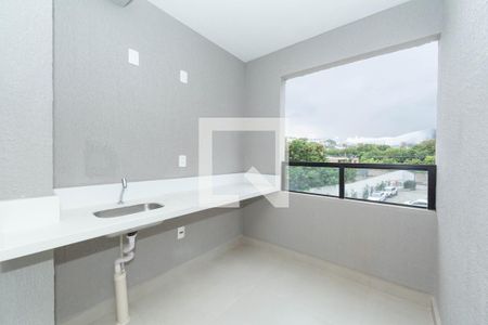 VARANDA de apartamento à venda com 2 quartos, 75m² em Nova Granada, Belo Horizonte