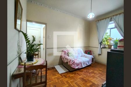 Sala de apartamento à venda com 2 quartos, 56m² em Grajaú, Rio de Janeiro