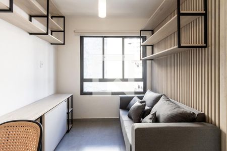 Sala de apartamento para alugar com 1 quarto, 24m² em Barra Funda, São Paulo