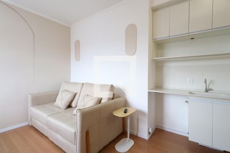 Quarto/Sala/Cozinha  de apartamento para alugar com 1 quarto, 50m² em Lapa, São Paulo
