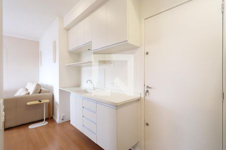 Quarto/Sala/Cozinha de apartamento para alugar com 1 quarto, 50m² em Lapa, São Paulo