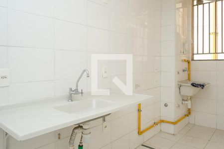 Cozinha e Área de Serviço de apartamento para alugar com 1 quarto, 45m² em Jardim Alvorada, Nova Iguaçu