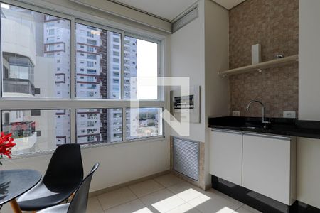 Varanda Gourmet de apartamento para alugar com 1 quarto, 44m² em Parque Monte Líbano, Mogi das Cruzes