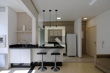 Sala de apartamento para alugar com 1 quarto, 44m² em Parque Monte Líbano, Mogi das Cruzes