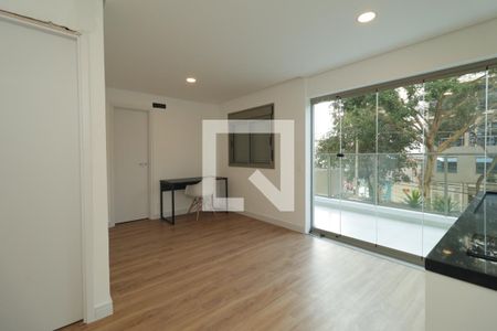 Sala/Cozinha de apartamento para alugar com 1 quarto, 51m² em Liberdade, São Paulo