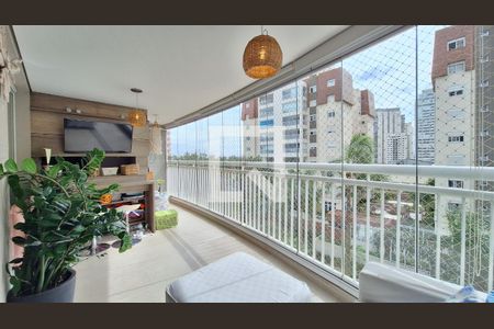 Varanda de apartamento para alugar com 3 quartos, 110m² em Lapa, São Paulo
