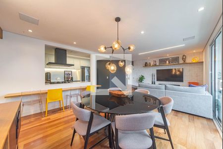 Sala de apartamento para alugar com 2 quartos, 135m² em Campo Belo, São Paulo
