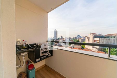 Varanda Gourmet de apartamento para alugar com 2 quartos, 70m² em Vila Humaita, Santo André