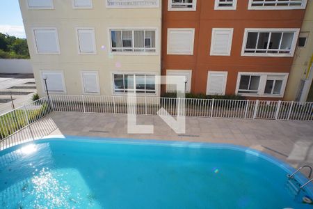 Sala_Vista  de apartamento à venda com 2 quartos, 50m² em Parque Santa Fé, Porto Alegre