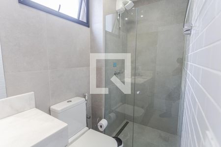 Banheiro da Suíte de apartamento para alugar com 2 quartos, 53m² em Cruzeiro, Belo Horizonte